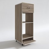 Kenzlife fırın dolabı halide crd 162*60*56 mutfak kapaklı ayaklı banyo kiler ofis thumbnail 3