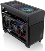 Thermaltake Core V21 SPCC Mikro ATX Mini ITX Cube Oyun Bilgisayarı Kasası - 3