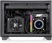 Thermaltake Core V21 SPCC Mikro ATX Mini ITX Cube Oyun Bilgisayarı Kasası - 4