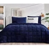 Özdilek Kemik Nova Yorgan (Yastıksız) Sherpa Battaniye Dokulu Çift Kişilik (195x215) - 2