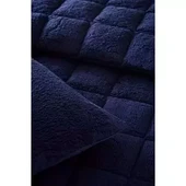 Özdilek Lacivert Nova Yorgan (Yastıksız) Sherpa Battaniye Dokulu Çift Kişilik (195x215) - 4