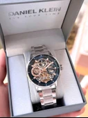 Daniel Klein Otomatik&Kurmalı Ay Ve Güneş Kadran Dual Time Özelikli Erkek Kol Saati EDK.14043.5 - 6