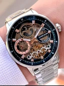 Daniel Klein Otomatik&Kurmalı Ay Ve Güneş Kadran Dual Time Özelikli Erkek Kol Saati EDK.14043.5 - 1