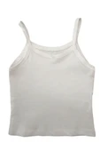 Kız Bebek 3’lü Yazlık Müslin Takım - Fiyonklu Şort, İp Askılı Body, Örme Bolero - 7