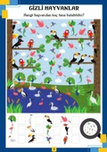 Gizli Hayvanları ve Gizli Nesneleri Bulma YAZ-SİL Kitabı thumbnail 2