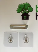 Brokoli Home 4 ADET Kendinden Yapışkanlı Dolap Raf Mobilya Sabitleme Aparatı - 5