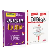 İlk Adım Yayınları Paragrafa İlk Adım ve AKM Dil Bilgisi Soru Bankası Seti 2 Kitap - 1