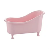 Dekoratif Mini Küvet Şeklinde Çok Amaçlı  Banyo Düzenleyici Sepet - 1