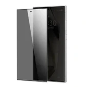 Samsung Galaxy S25 Ultra (6.9) Uyumlu Hayalet Kırılmaz Cam Tam Kaplayan Ekran Koruyucu thumbnail 1