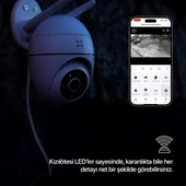 XENON SMART XENON X7266 FHD 3MP GECE G. WI-FI GUVENLIK KAM. - 4