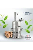 Semaver Sobalı Ahşap Kulp 4lt Ks13 Çantalı - 1