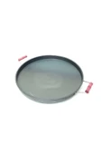 Kavurma Sacı 40 Cm Derin Saplı Ham Demir Kordonlu Kavurma Tavası - 3