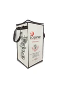 Porselen Kulplu 2,5 Litre Çelik Semaver Alüminyum Demlikli (TAŞIMA ÇANTALI) - 6