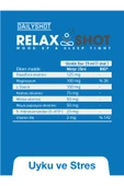 HANGOVERSHOT RelaxShot Stressiz ve Derin Uyku, Relax Shot Bitkisel Uyku Düzenleyici - 4