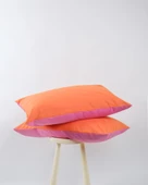 Cozy Home Popping Colors Yastık Kılıfı Dusk Pembe-Turuncu 50x70 thumbnail 1