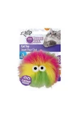 AFP Furry Ball-Fluffer Catnipli- Sarı 9,5x9x5x5 cm - 1