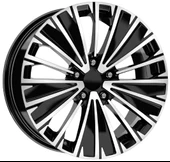 R1 Wheels 18 inç 5*112 ET40 Parlak Siyah Jant Takımı (J-3043) - 1