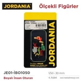 JORDANIA BOYALI INSAN OTURAN 1/050 30mm IBO1050 - 2