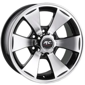 R1 Wheels 16 inç 6*130 ET25 Siyah Jant Takımı (J-3469) - 1