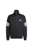 adidas Erkek  Siyah  Ceket M FI 3S TT JD4885 - 1