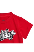 adidas Bebek  Kırmızı  BEBEK ESOFMAN TAKIMI SHORT TEE SET JC9102 - 4