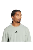 adidas Erkek  Yeşil  SWEATSHIRT (LONG SLEEVE) D4T CREW SWEATS JI8166 - 5