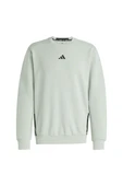 adidas Erkek  Yeşil  SWEATSHIRT (LONG SLEEVE) D4T CREW SWEATS JI8166 - 1