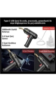 200 Watt 5000 Mah Batarya Desteği Şarjlı Tampon Plastik Parça Tamir Kaynak Makinesi 600 Uç - 6