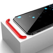 Huawei Mate 10 Lite Kılıf Altı ve Üstü Sökülebilir Sert Bossy Premium Kapak - 5
