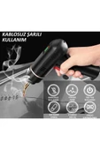 200 Watt 5000 Mah Batarya Desteği Şarjlı Tampon Plastik Parça Tamir Kaynak Makinesi 600 Uç - 5
