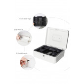 MÜHLEN Cash Box CB250 Büyük Boy Taşınabilir Para Çekmecesi / Kutusu Çıkartılabilir Para Rafları - 4