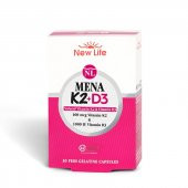 New Life MENA K2 - K2 Vitamini + D3 Vitamini 30 Kapsül - 1