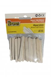 Naturel Mini Dökme Ahşap Çubuk 6 Cm 1 Paket - 1