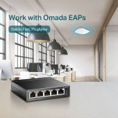 TL OMADA RR TL-SG1005P 5 PORT GIGABIT SWCH,4PoE,56 - 9