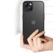 iPhone XR Kılıf Neonix Kenarları Renkli Silikon Kapak - 3