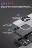 iPhone 15 Pro Max Kılıf Neonix Kenarları Renkli Silikon Kapak - 2