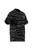 adidas Erkek  Siyah  T-Shirt CAMO AOP TEE JN5953 - 9