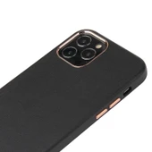 Apple iPhone X Kılıf Pu Deri ve İçi Dolgulu Prestiva Premium Kapak - 3