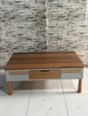 NİVEMESHOME ESTA CEVİZ-BEJ ORTA SEHPA - 1