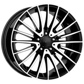 R1 Wheels 19 inç 5*112 ET35 Parlak Siyah Jant Takımı (J-3499) - 1