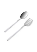 The Mia CKB0246 Bianco Salata Servis Takımı 2 Parça Gümüş - 1