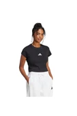 adidas Siyah Kadın   T-Shirt W FI SL BB TEE JE4000 - 4