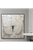 Metal Çerçeveli Gerçek Camlı Tablo Butterfly Dream Tekli Tablo - 1