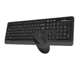 A4 TECH FG1010-F FN-MM GRİ KABLOSUZ SET SET F KLAVYE, MOUSE - 1