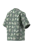 adidas Çocuk  Yeşil  T-Shirt LK SW MNDO T JF3650 - 12