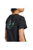 adidas Siyah Unisex Çocuk   T-Shirt GFX INF TRF TEE JZ9940 - 5