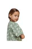 adidas Çocuk  Yeşil  T-Shirt LK SW MNDO T JF3650 - 6