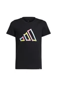 adidas Siyah Çocuk   T-Shirt J T TEE JD4637 thumbnail 2