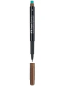 Faber Castell Multimark 1523 Permanent Asetat Kalem Kahverengi - 2