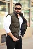 ERKEK FLOK BASKILI YELEK - 9